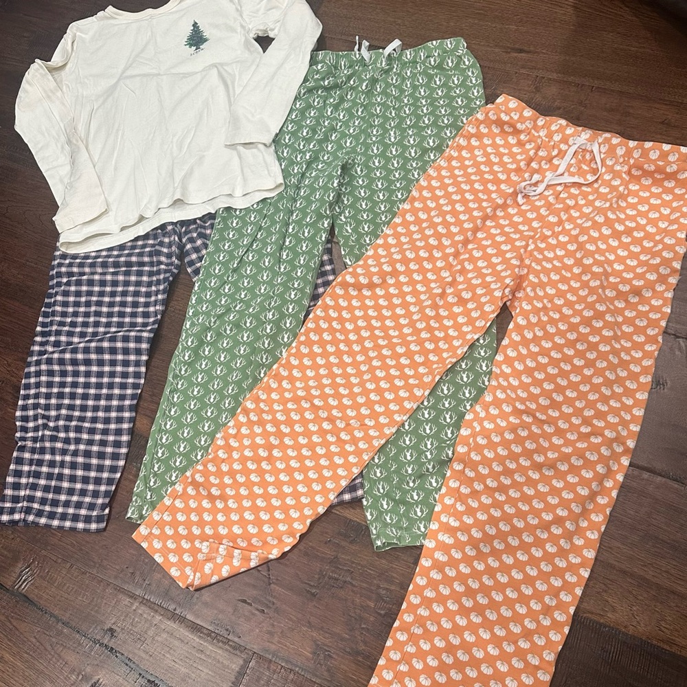 Boys Pajama Bundle- Southern Tide, J.Crew, Lila & Hayes Size 10/12